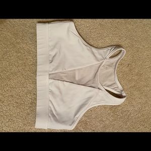 White sports bra, Till you collapse brand